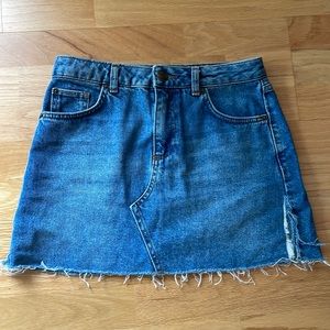 NWT urban outfitters denim mini skirt